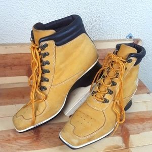 Vintage Timberland Lace-up Boots